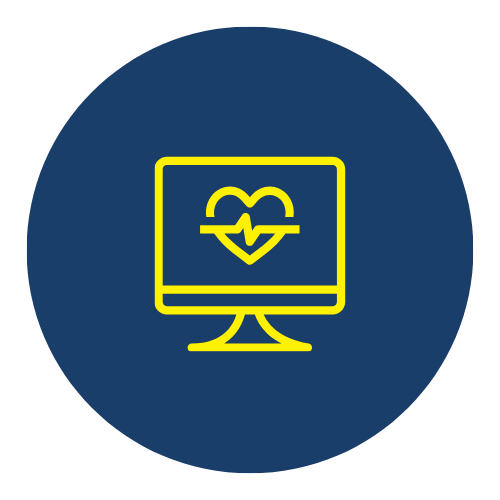 A medical device icon for Life Sciences case study